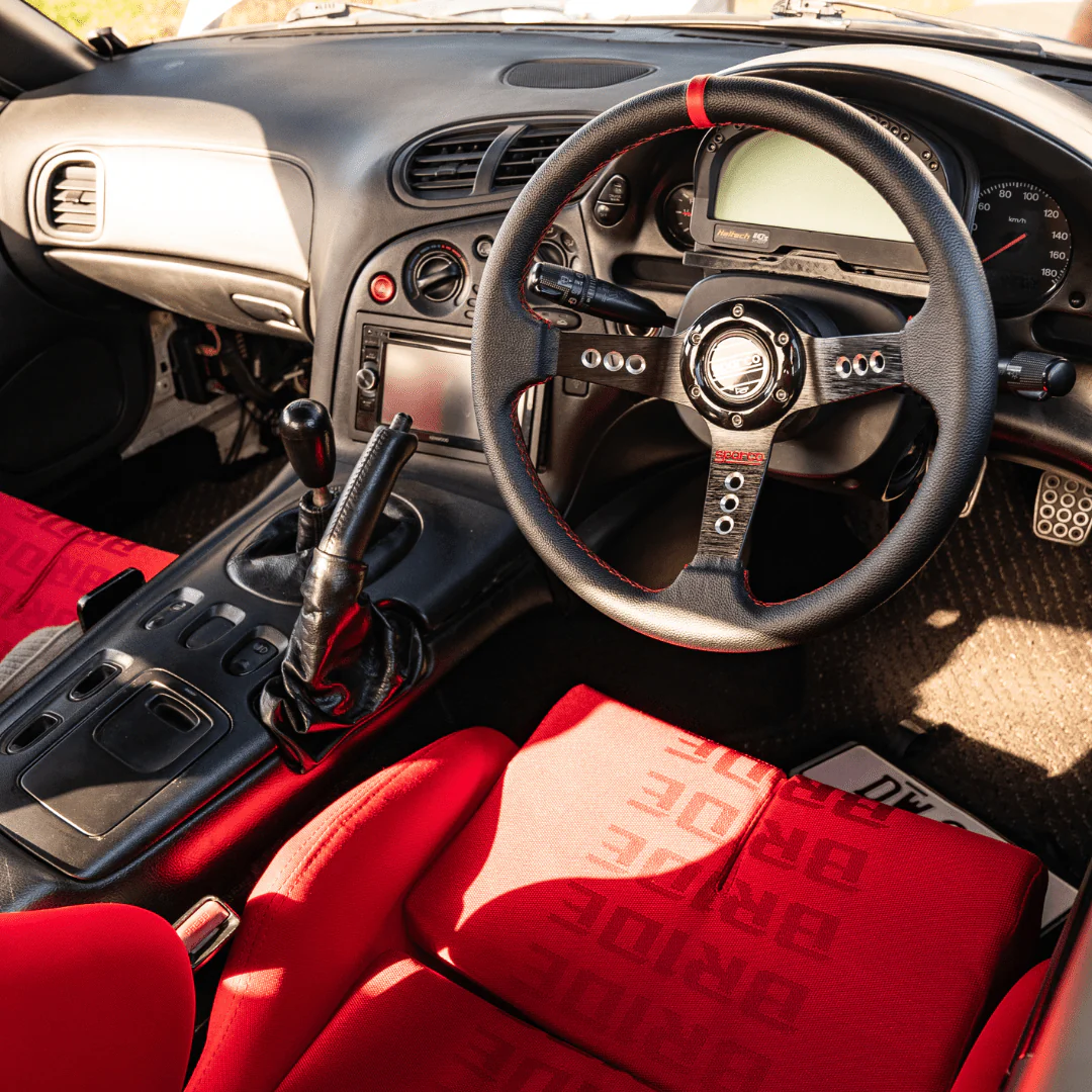 Sparco R1 Style Steering Wheel - 350mm - Image 4