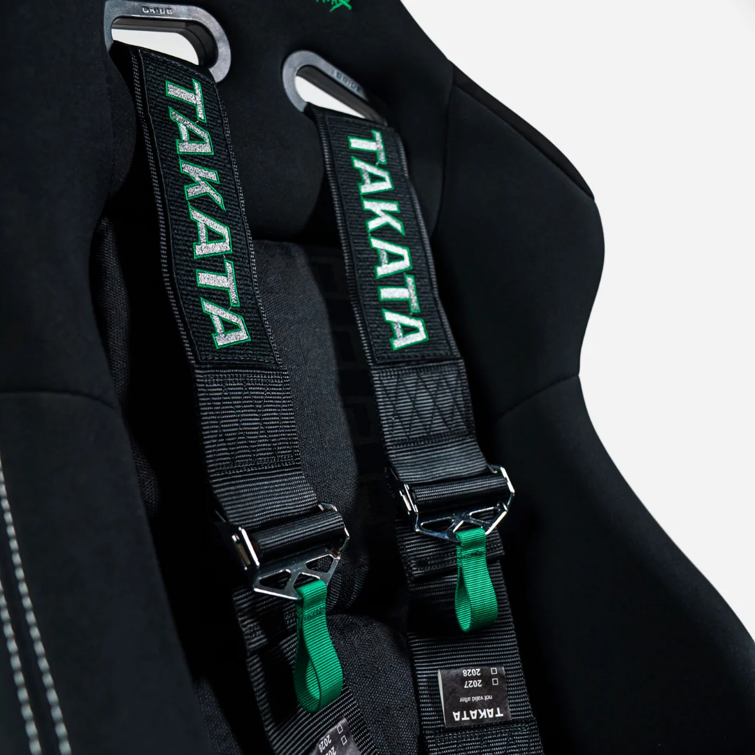 Takata 4 Point Harness - Black Style - Image 3