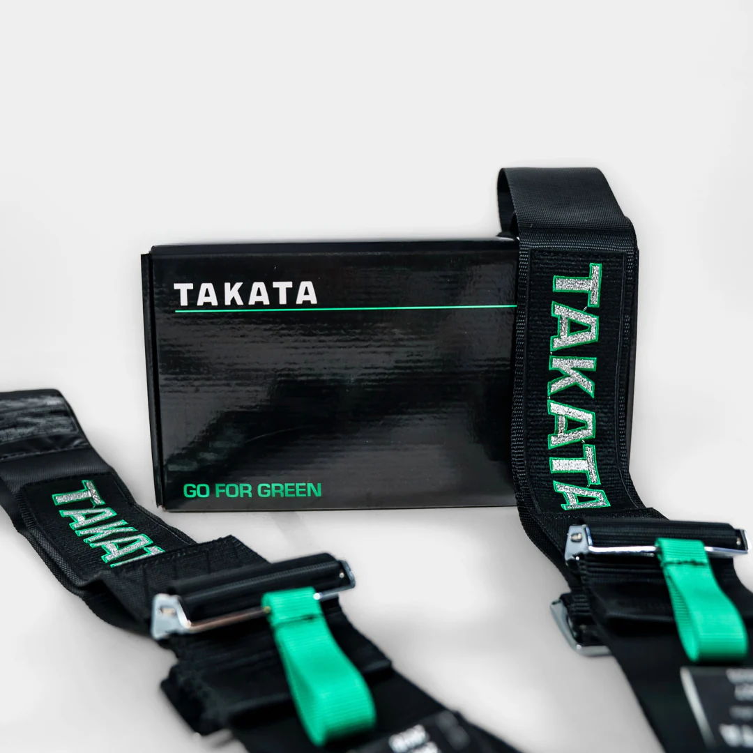 Takata 4 Point Harness - Black Style - Image 4