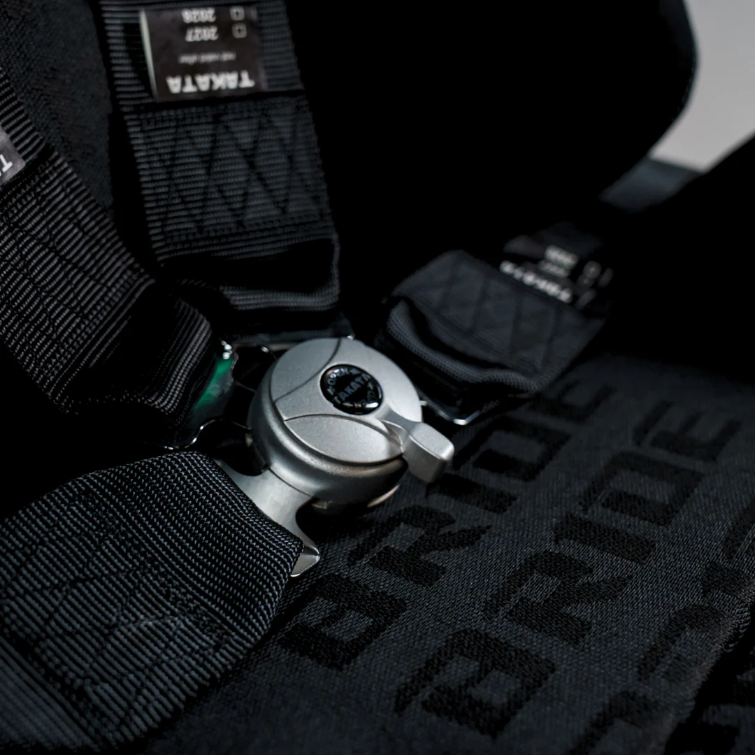 Takata 4 Point Harness - Black Style - Image 6