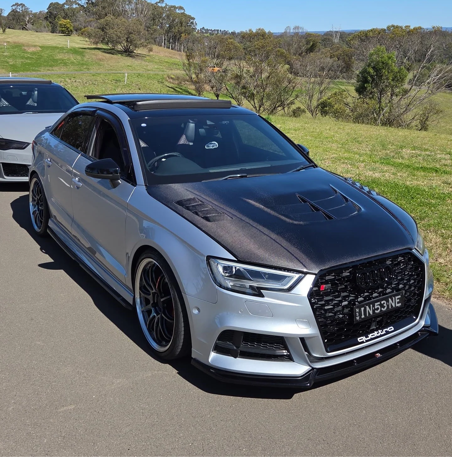 VOSTA A3/S3/RS3 8V (2014-2020) V2 Vented Carbon Bonnet - Image 3